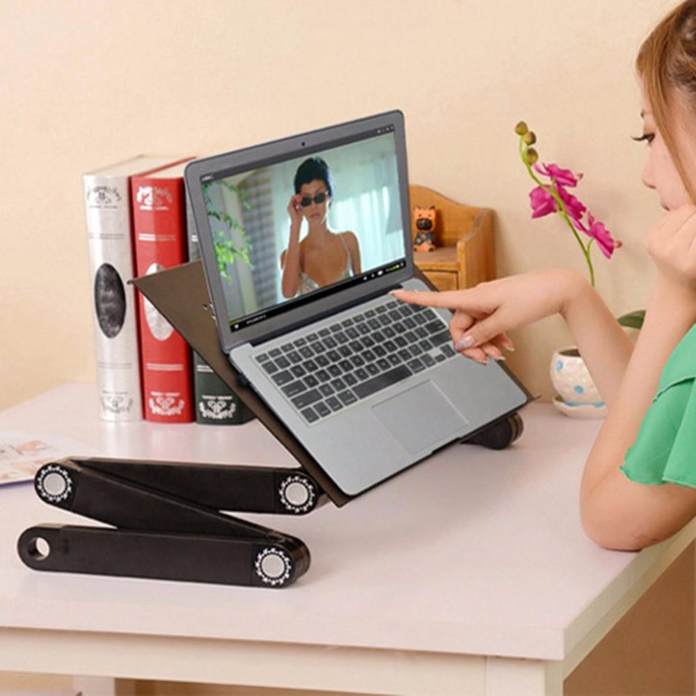 Foldable Laptop Table Stand - Modern Home Office